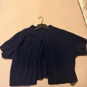 Daily Drills Deep Blue Cardigan